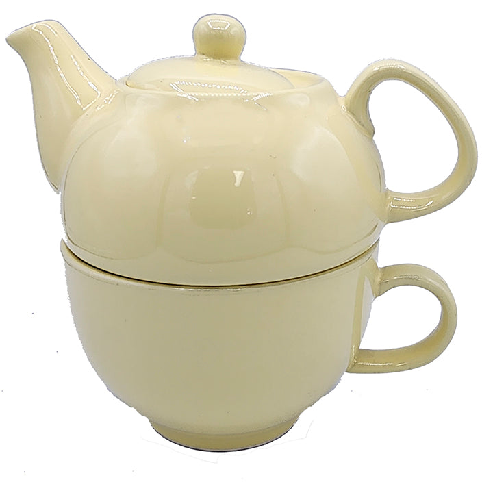 Porcelain Tea Pot & Cup Set