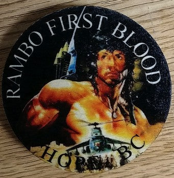 Rambo Magnets - 2" wood disc