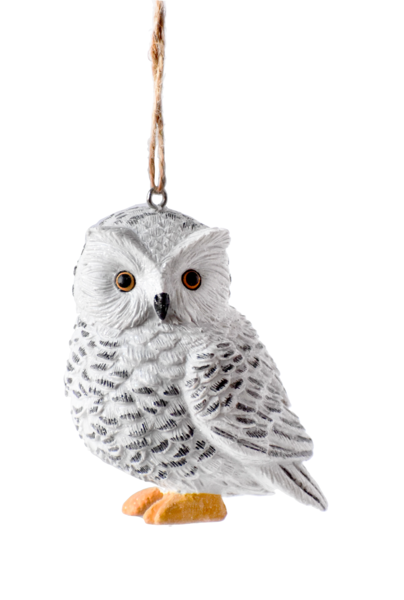Owl Ornaments - Polyresin - 3 designs