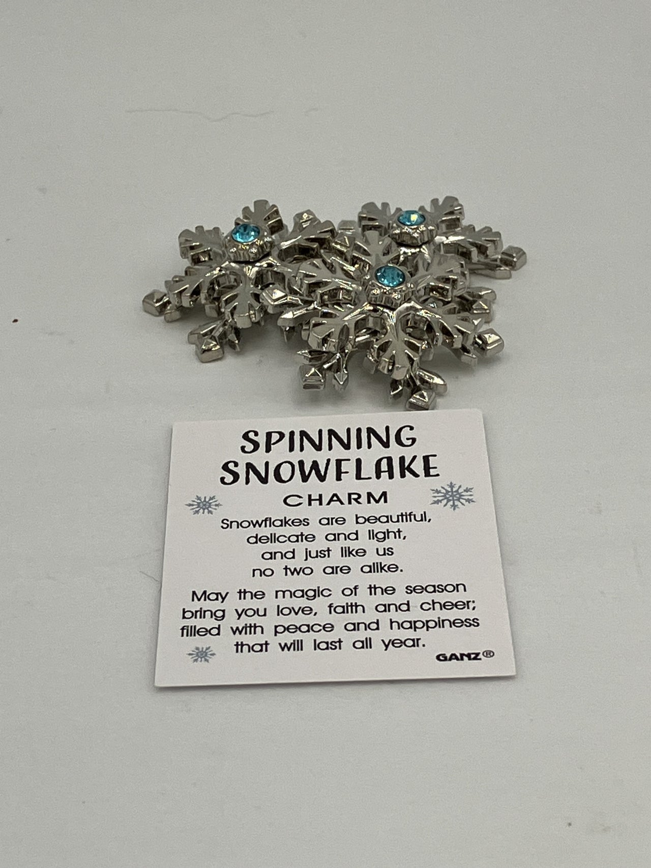 Charms - Spinning Snowflake
