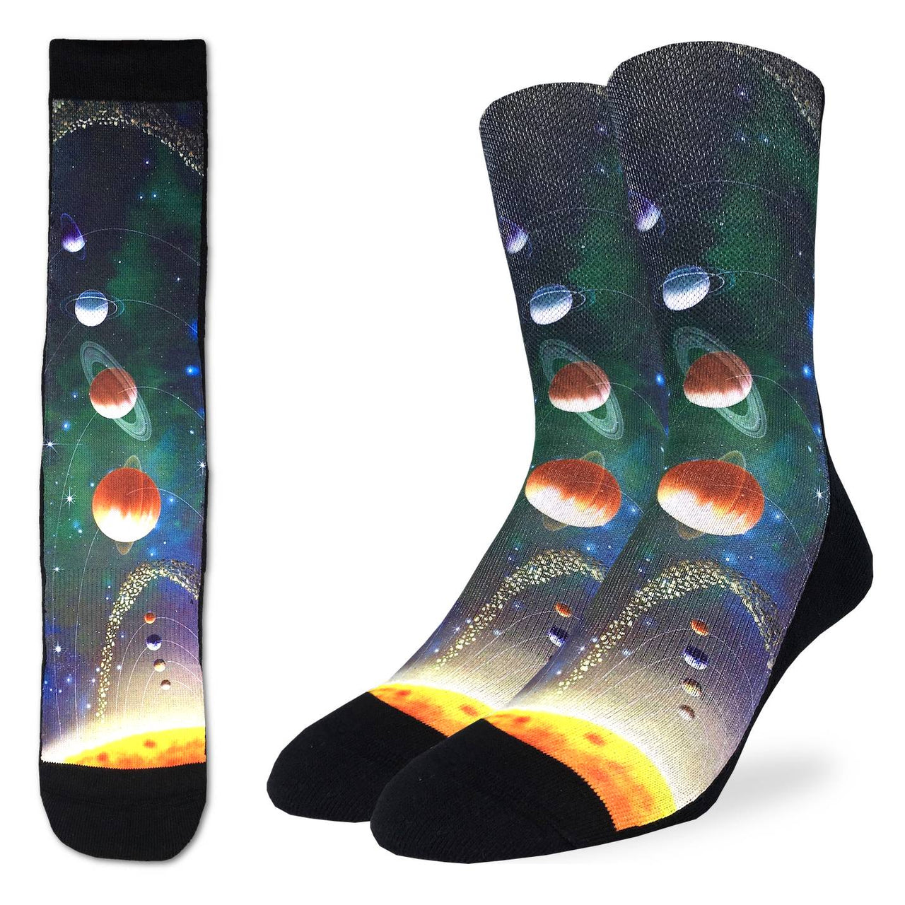 Men's Socks - Solar System
