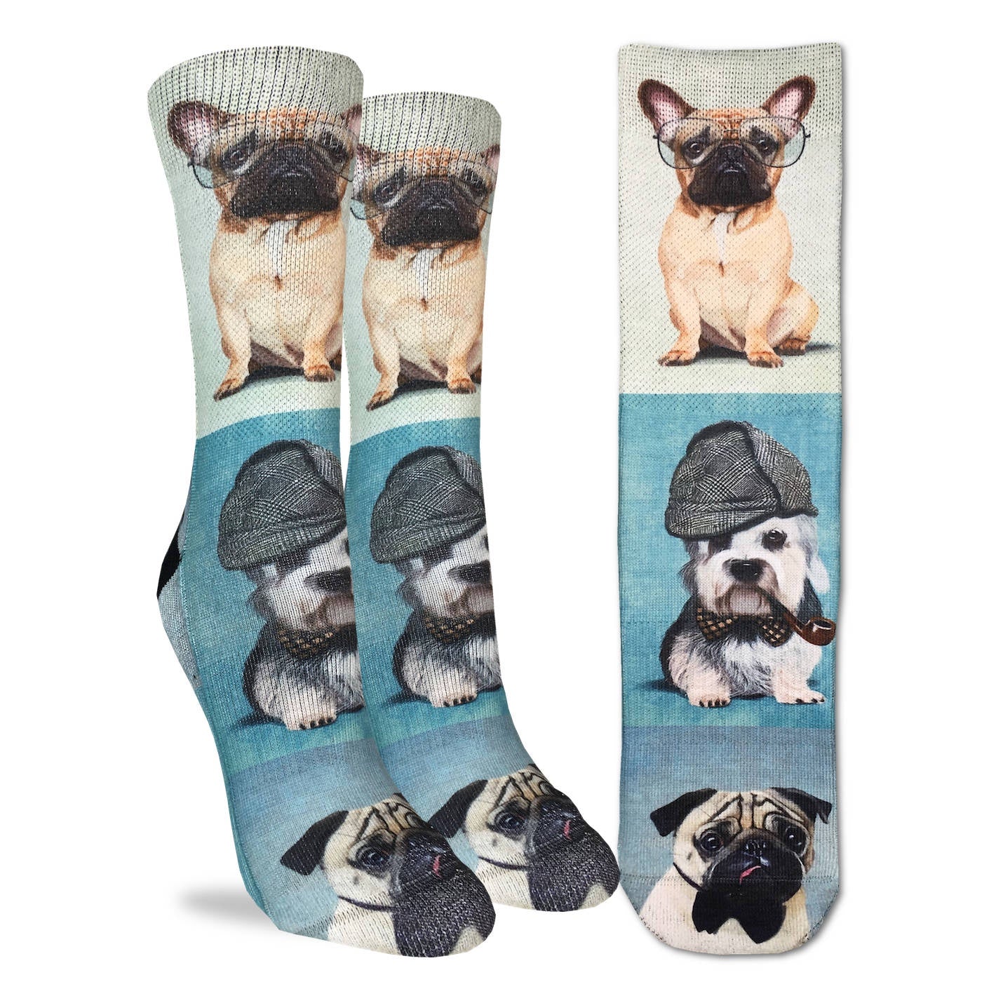 Ladies' Socks - Dashing Dogs