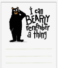 Magnetic List - Can Bearly Remember A Thing