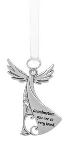 Metal Angel Ornaments - Various Sayings