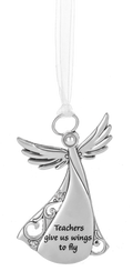 Metal Angel Ornaments - Various Sayings