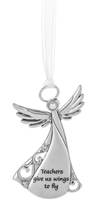 Metal Angel Ornaments - Various Sayings