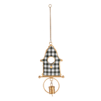 Birdhouse w/Bell Ornament