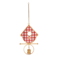 Birdhouse w/Bell Ornament