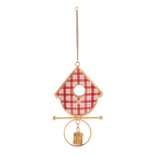 Birdhouse w/Bell Ornament