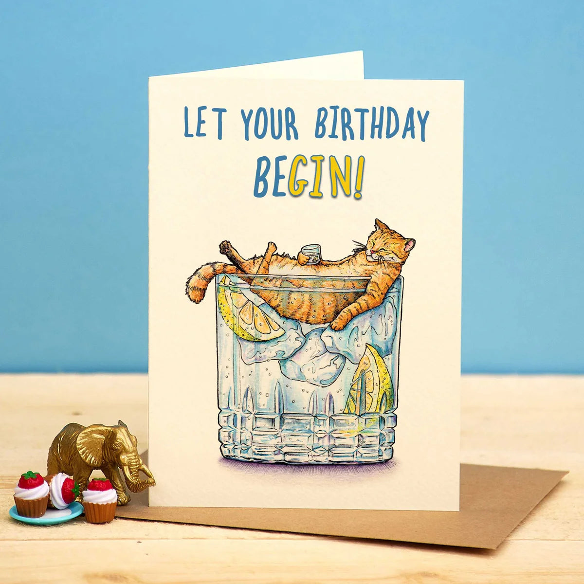 Bewilderbeest Greeting Cards