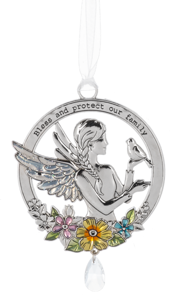 An Angel Watches Ornaments