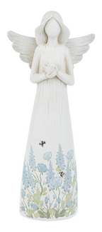 Botanical Angel Figurine