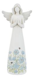 Botanical Angel Figurine