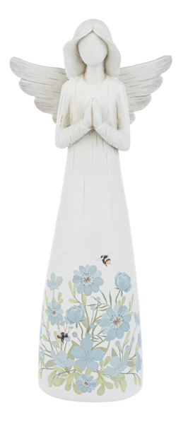Botanical Angel Figurine