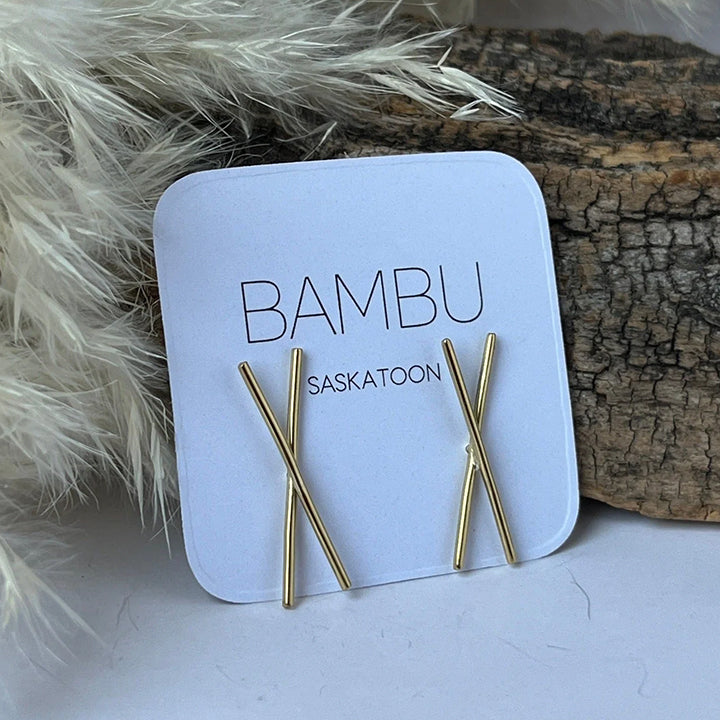 Earrings - Bambu