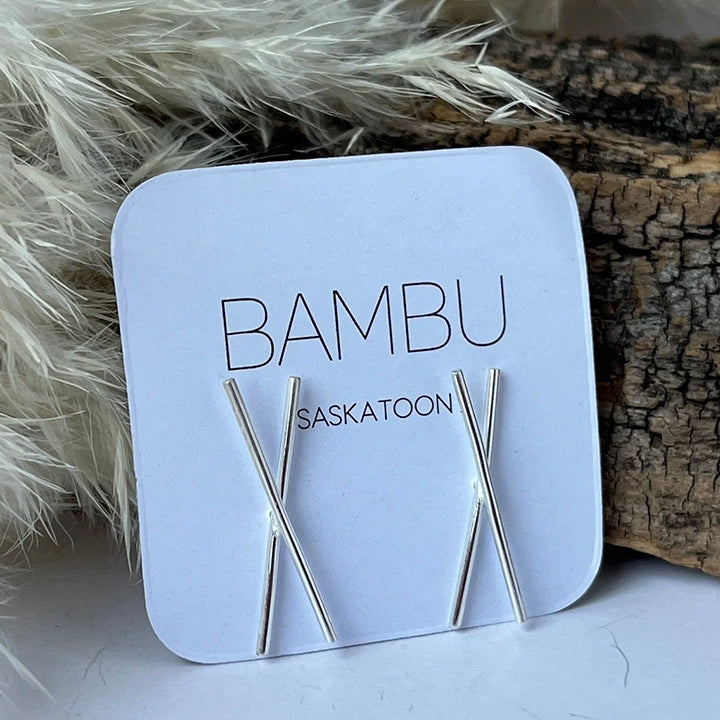 Earrings - Bambu