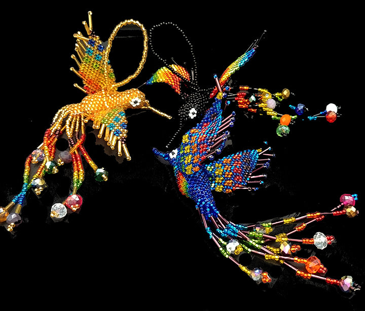 Beaded Hummingbirds - All Colors