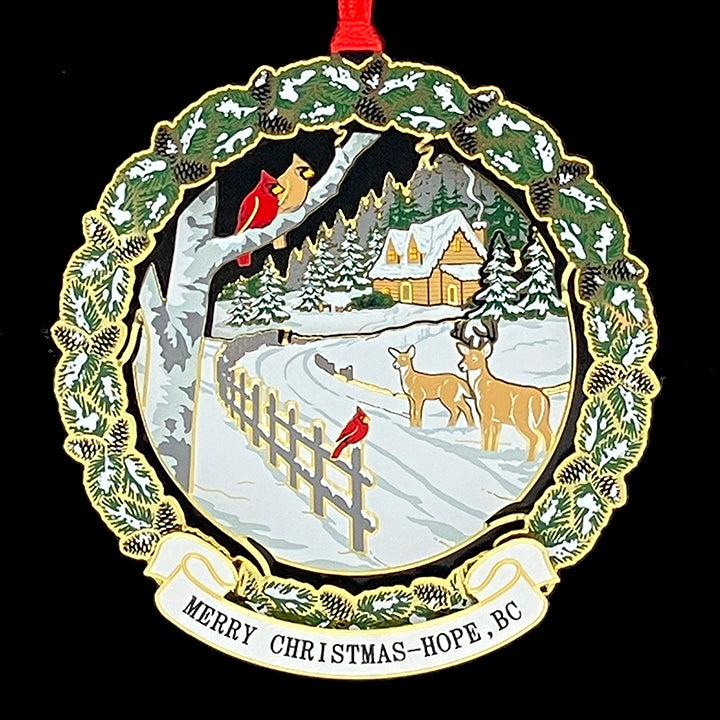 Brass Christmas Ornament Collection
