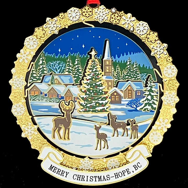 Brass Christmas Ornament Collection