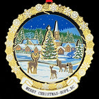 Brass Christmas Ornament Collection