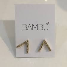 Earrings - Bambu