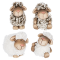 Sheep Figurines - Clay & Wooly