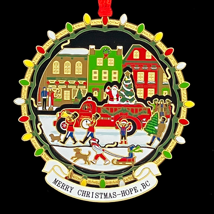 Brass Christmas Ornament Collection