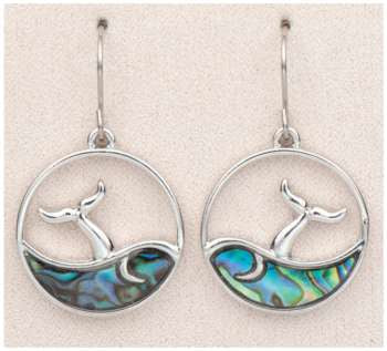 Earrings - GP Majestic Whale Tale