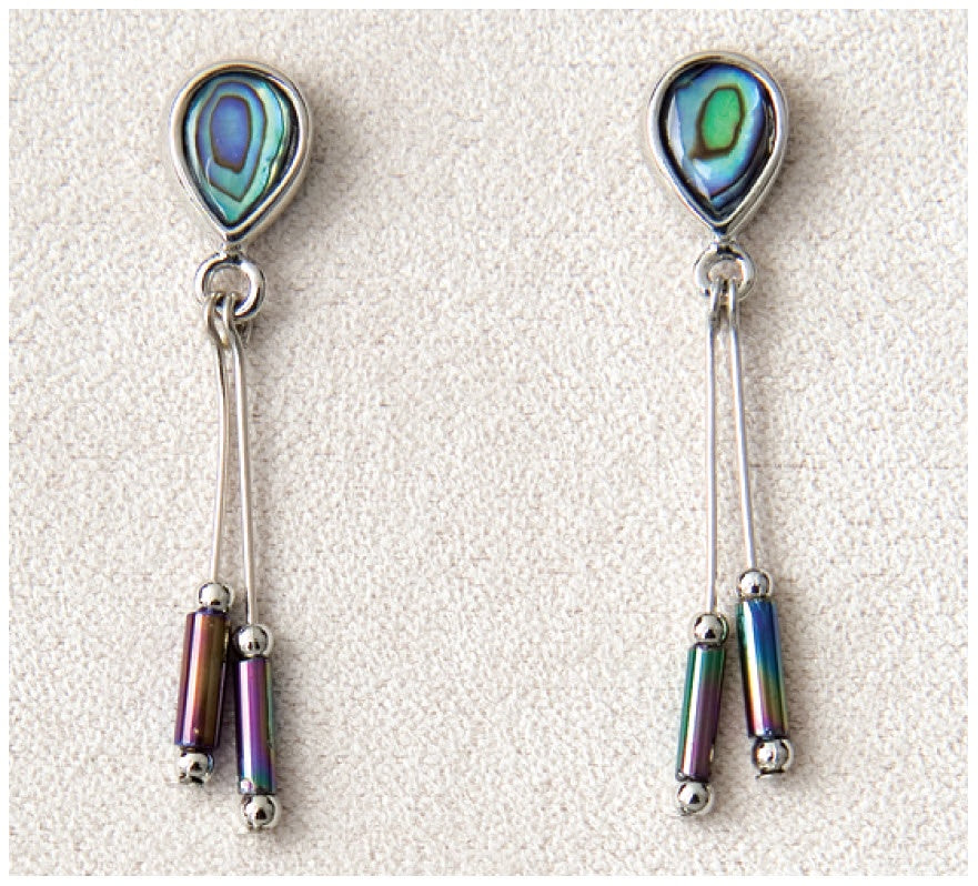 Earrings - GP Pear Double Drop