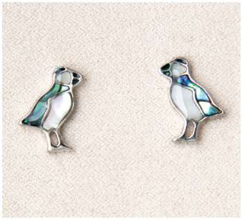 Earrings - GP Puffin