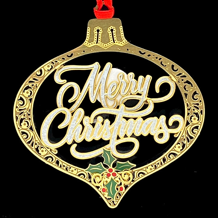 Brass Christmas Ornament Collection