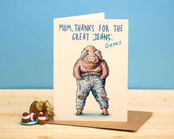 Bewilderbeest Greeting Cards