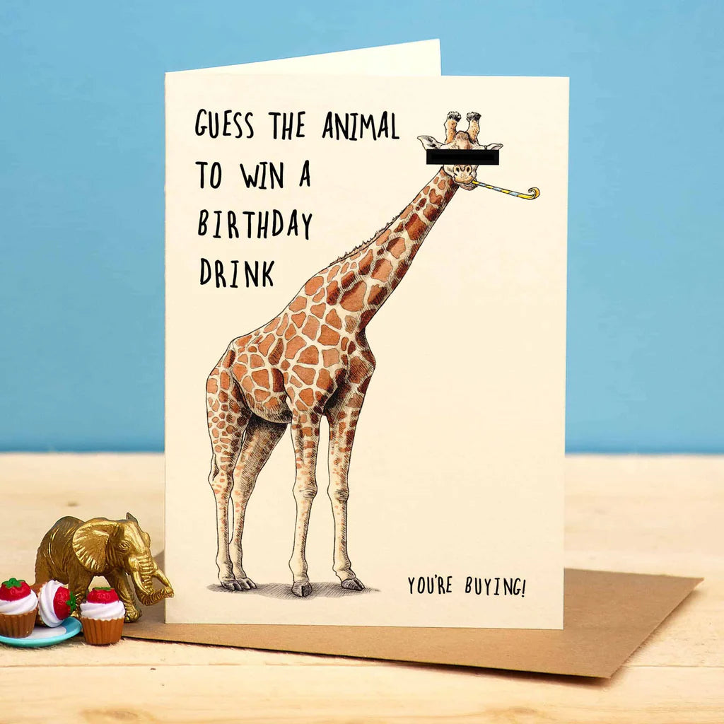 Bewilderbeest Greeting Cards
