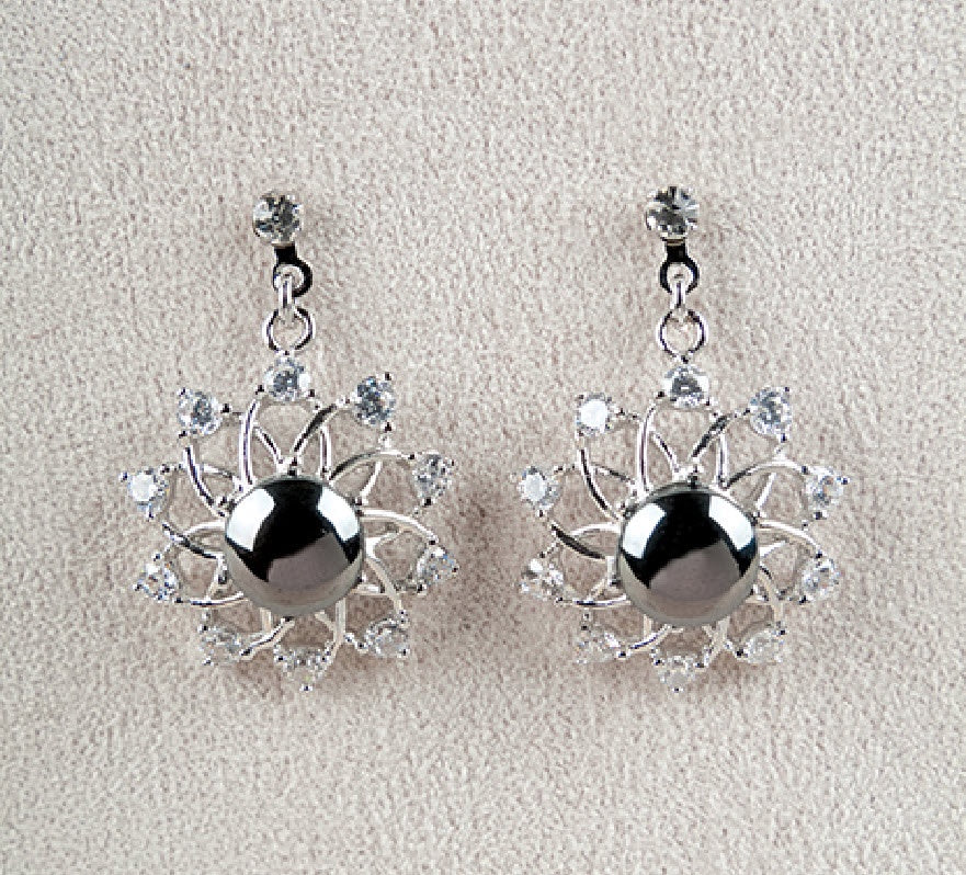 Hematite Earrings - Royal Estate