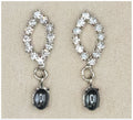 Hematite Earrings - Temptation