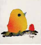 Inga Bird Trivets