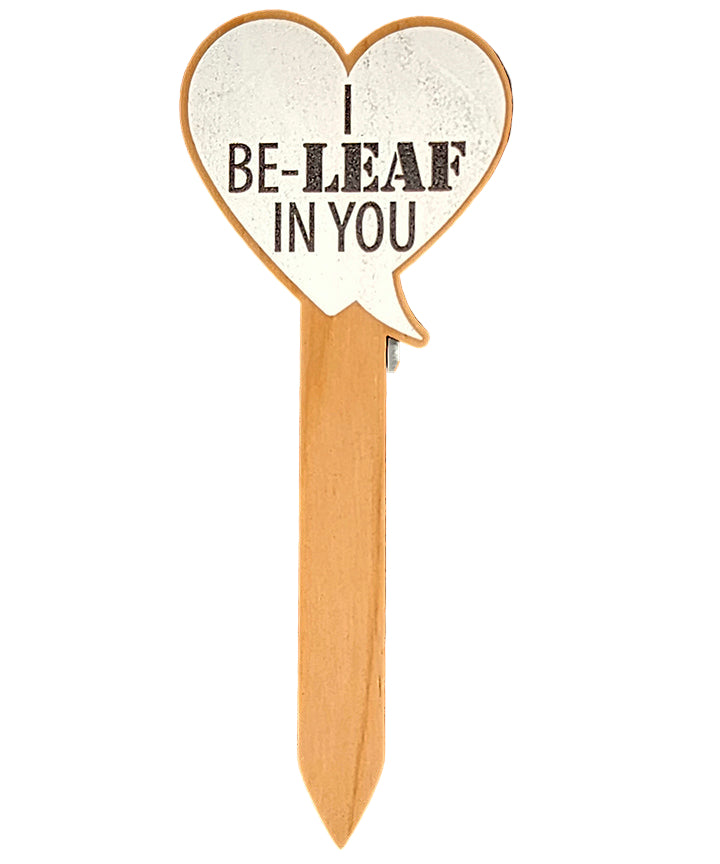 Wood Garden Sticks w/Sayings
