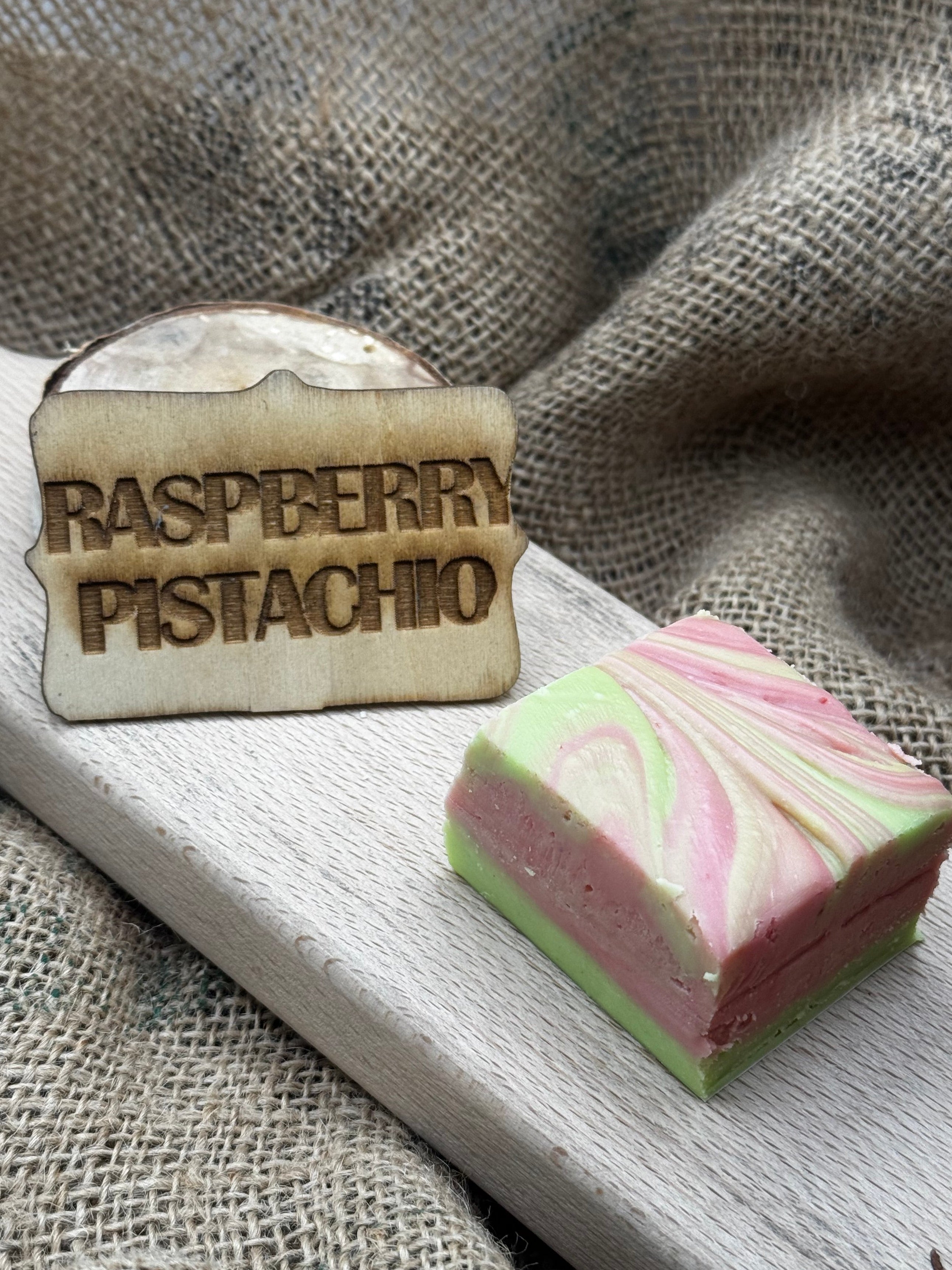 Fudge - Raspberry Pistachio