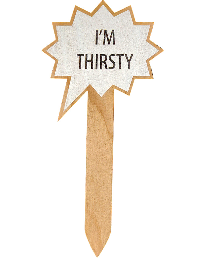 Wood Garden Sticks w/Sayings