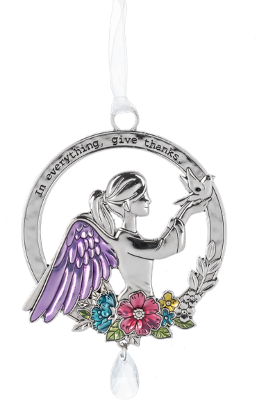 An Angel Watches Ornaments