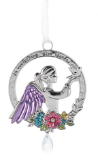 An Angel Watches Ornaments