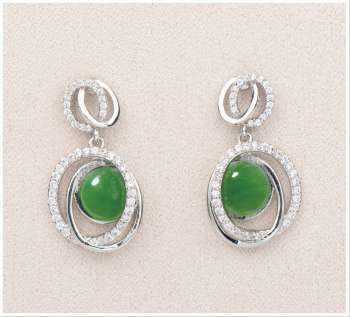 Earrings - Jade 1