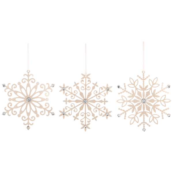 Metal Snowflake ornament