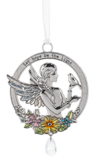 An Angel Watches Ornaments