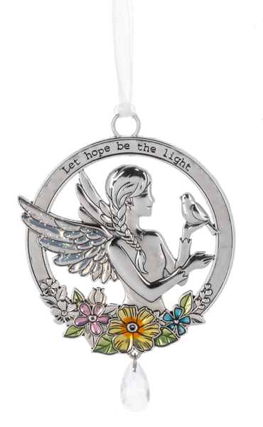 An Angel Watches Ornaments