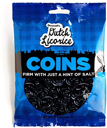 Dutch Licorice Coins