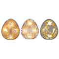 Light-up Wood Scrolled Easter Egg