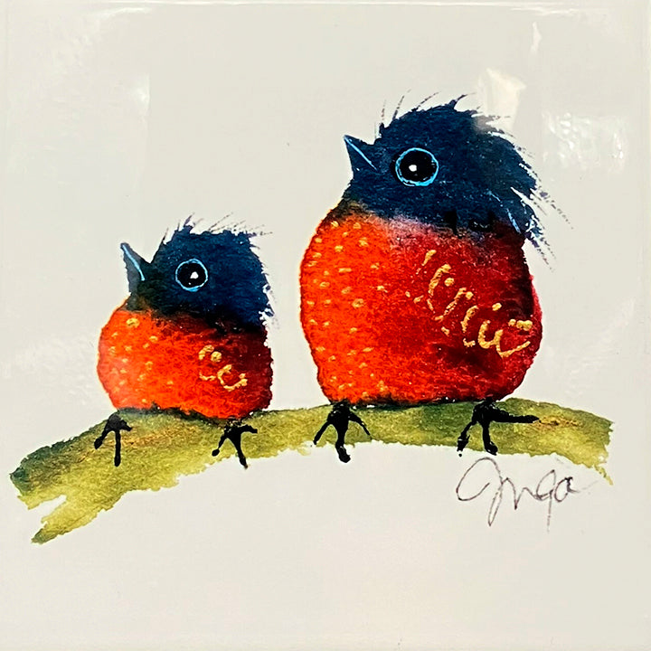Inga Bird Trivets