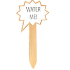 Wood Garden Sticks w/Sayings