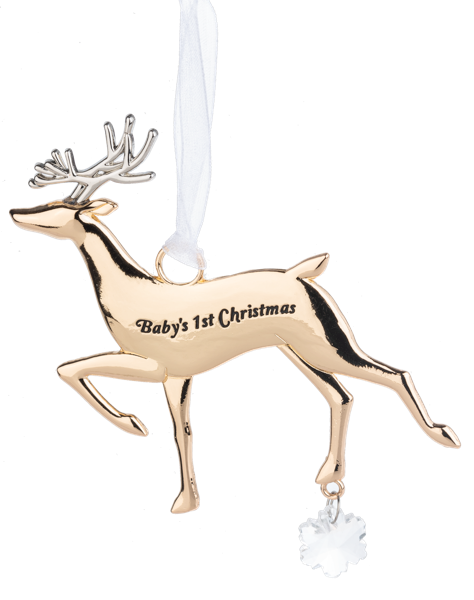 Baby's First Xmas Reindeer Ornament